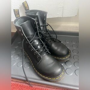 Doc Martens 1460 Smooth Leather Lace Up Boots